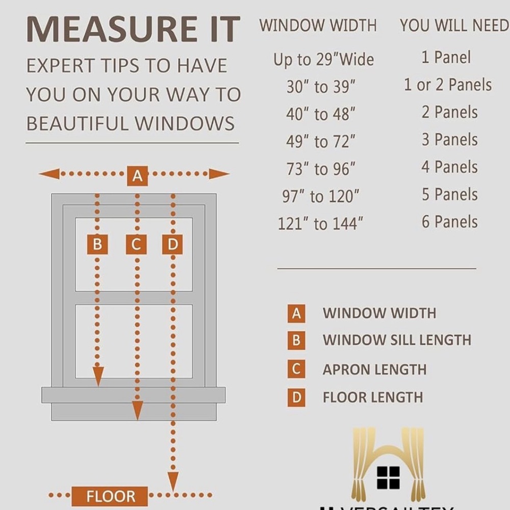 NWOT Linen Curtains 84 Inch Length 2 Panels Set Semi Sheer Taffy Color 52”Wx84”L - Picture 4 of 7